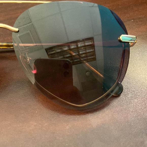 Diff aviators, dark brown with gold - Picture 3 of 5